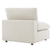 Commix Down Filled Overstuffed Boucle Fabric Armless Chair - view 16