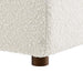 Commix Down Filled Overstuffed Boucle Fabric Armless Chair - view 18