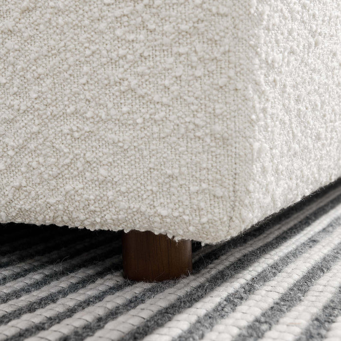 Commix Down Filled Overstuffed Boucle Fabric Armless Chair - view 14