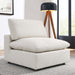 Commix Down Filled Overstuffed Boucle Fabric Armless Chair - view 10