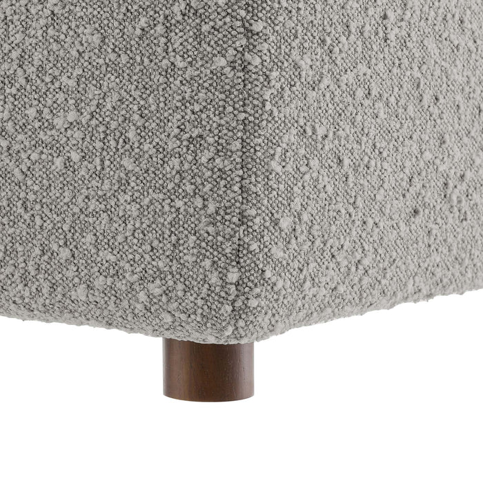 Commix Down Filled Overstuffed Boucle Fabric Armless Chair - view 27