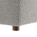 Commix Down Filled Overstuffed Boucle Fabric Armless Chair - view 27