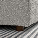 Commix Down Filled Overstuffed Boucle Fabric Armless Chair - view 23