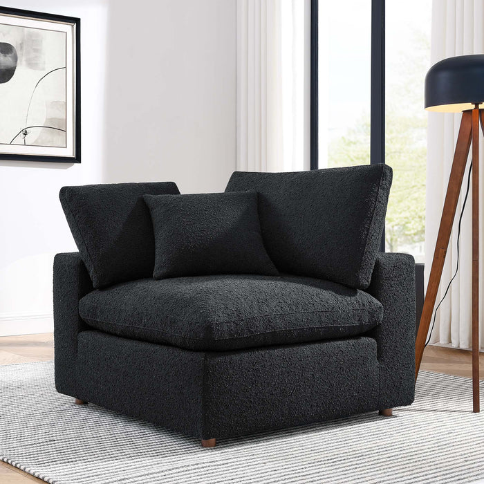 Commix Down Filled Overstuffed Boucle Fabric Corner Chair - Modway \living\sectionals