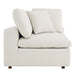 Commix Down Filled Overstuffed Boucle Fabric Corner Chair - view 14