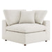 Commix Down Filled Overstuffed Boucle Fabric Corner Chair - view 10