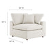 Commix Down Filled Overstuffed Boucle Fabric Corner Chair - view 12