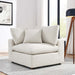 Commix Down Filled Overstuffed Boucle Fabric Corner Chair - view 9