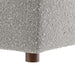 Commix Down Filled Overstuffed Boucle Fabric Corner Chair - view 24