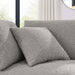 Commix Down Filled Overstuffed Boucle Fabric Corner Chair - view 21