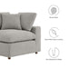 Commix Down Filled Overstuffed Boucle Fabric Corner Chair - view 19