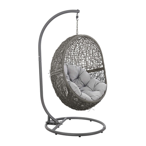 Modway Encase Outdoor Patio Rattan Swing Chair Living Room Furniture - View 76