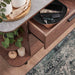Modway Langston Open Display Storage Sideboard - Close-Up