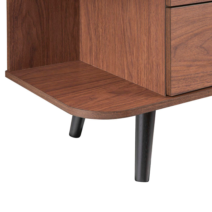 Modway Langston Open Display Storage Sideboard - Installation View