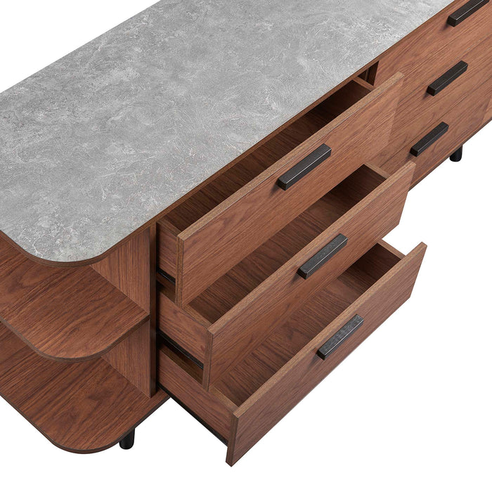 Modway Langston Open Display Storage Sideboard - View 9