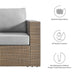 Convene Outdoor Patio Armchair - detail close-up