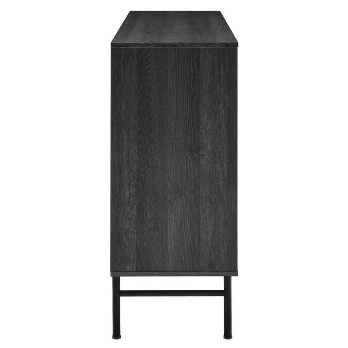 Modway 59" Harper Chevron Sideboard Living Room Furniture - Installation View