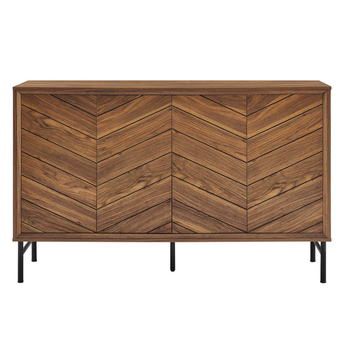 Modway 59" Harper Chevron Sideboard Living Room Furniture - View 20