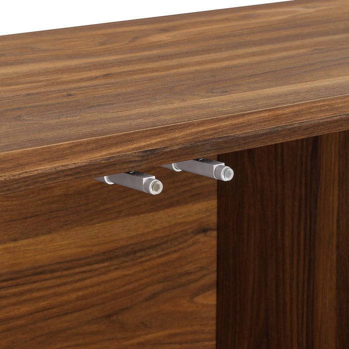 Modway 59" Harper Chevron Sideboard Living Room Furniture - View 21