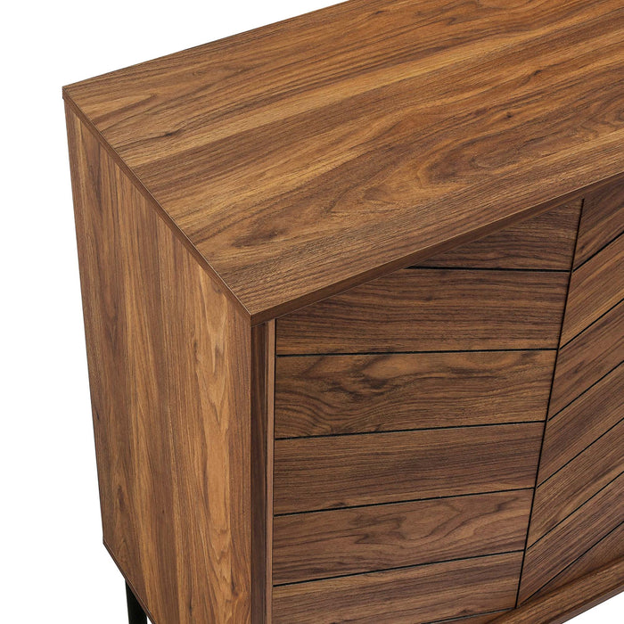 Modway 59" Harper Chevron Sideboard Living Room Furniture - View 22