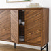 Modway 59" Harper Chevron Sideboard Living Room Furniture - View 17