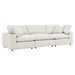 Commix Down Filled Overstuffed Boucle Fabric 3-Seater Sofa - view 7
