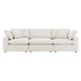 Commix Down Filled Overstuffed Boucle Fabric 3-Seater Sofa - view 10