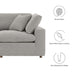 Commix Down Filled Overstuffed Boucle Fabric 3-Seater Sofa - view 13