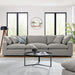 Commix Down Filled Overstuffed Boucle Fabric 3-Seater Sofa - view 11