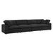 Commix Down Filled Overstuffed Boucle Fabric 4-Seater Sofa by Modway - angle view