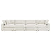 Commix Down Filled Overstuffed Boucle Fabric 4-Seater Sofa by Modway - top view