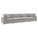 Commix Down Filled Overstuffed Boucle Fabric 4-Seater Sofa by Modway - control panel detail