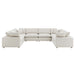 Commix Down Filled Overstuffed Boucle Fabric 8-Piece Sectional Sofa by Modway - lifestyle in-use