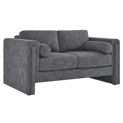 Visible Fabric Loveseat - alternate angle view