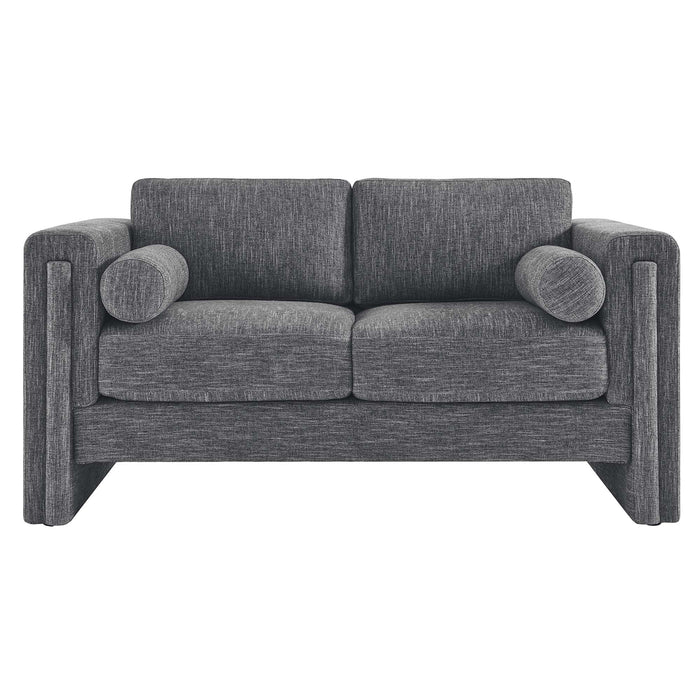 Visible Fabric Loveseat - view 8