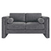 Visible Fabric Loveseat - view 8