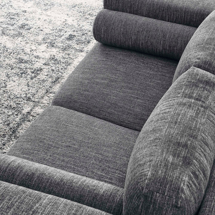 Visible Fabric Loveseat - view 5