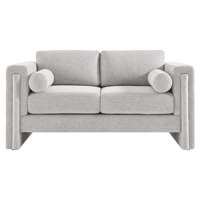 Visible Fabric Loveseat - view 26
