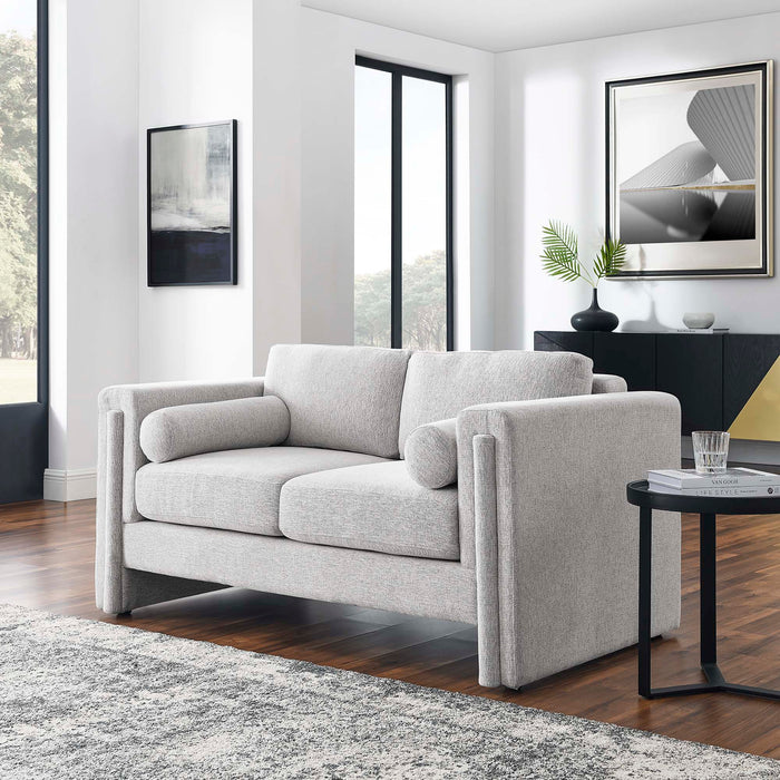 Visible Fabric Loveseat - view 19