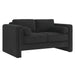 Visible Boucle Fabric Loveseat - alternate angle view