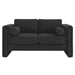 Visible Boucle Fabric Loveseat - view 8