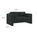 Visible Boucle Fabric Loveseat - in lifestyle setting