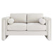 Visible Boucle Fabric Loveseat - view 17