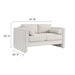 Visible Boucle Fabric Loveseat - view 13