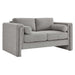 Visible Boucle Fabric Loveseat - view 20