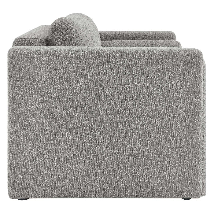 Visible Boucle Fabric Loveseat - view 24