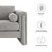Visible Boucle Fabric Loveseat - view 21