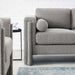 Visible Boucle Fabric Loveseat - view 23