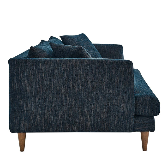 Zoya Upholstered Down-Filled Sofa - Luxurious Comfort for Modern Living Rooms and Family Spaces