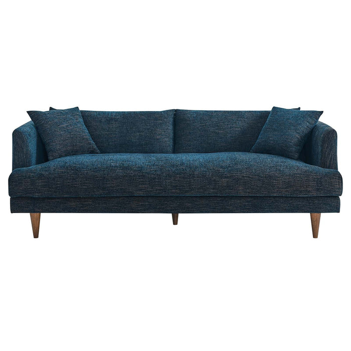 Zoya Upholstered Down-Filled Sofa - Luxurious Comfort for Modern Living Rooms and Family Spaces